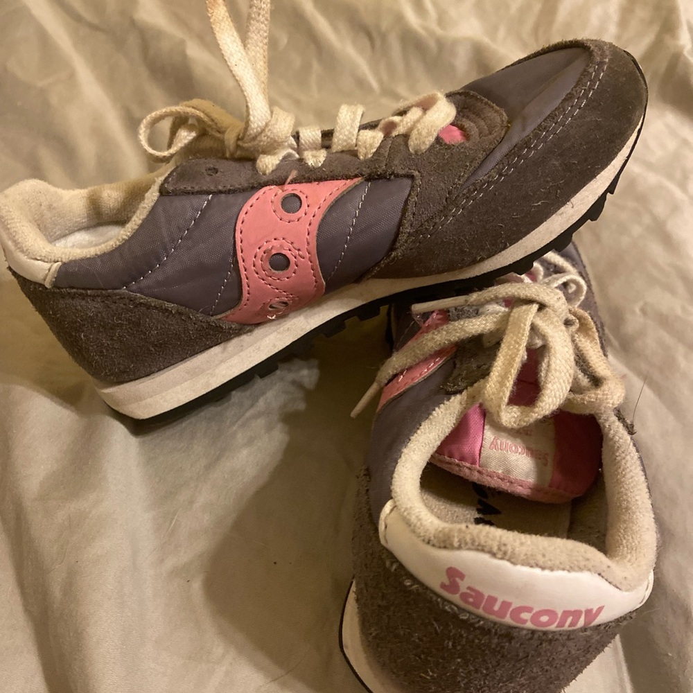 Saucony Kids Sneakers - Pink and Gray